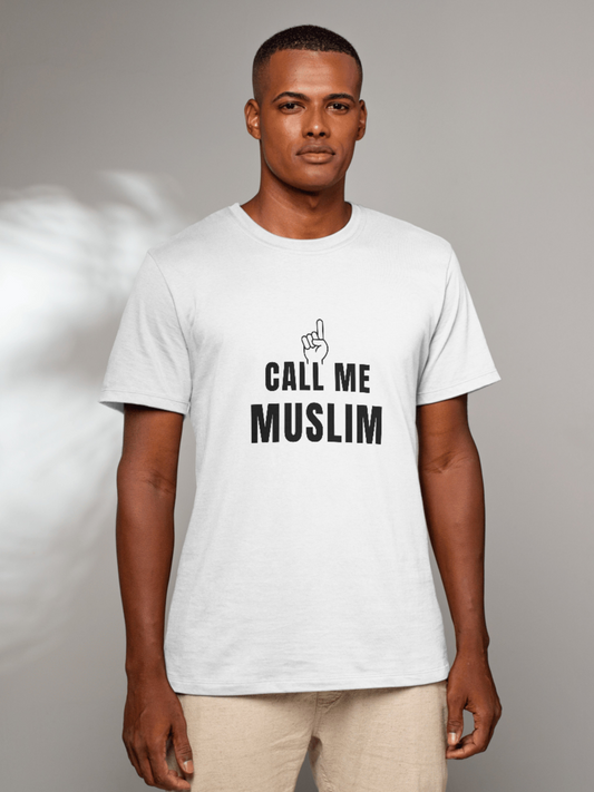 CALL ME MUSLIM T-Shirt - Men’s Regular Fit T-Shirt