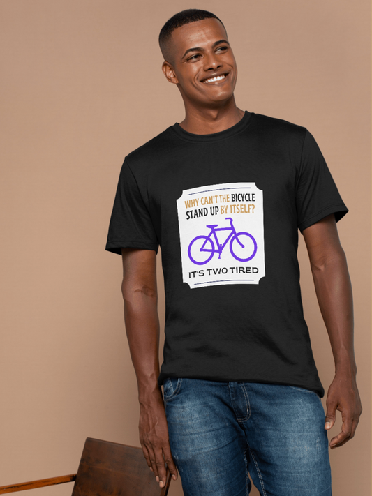 IT'S TWO TIRED T-Shirt – Funny Pun Graphic Tee
