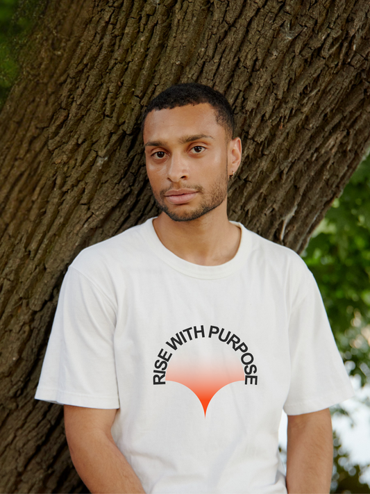 Rise With Purpose T-Shirt – Ignite Your Inner Drive